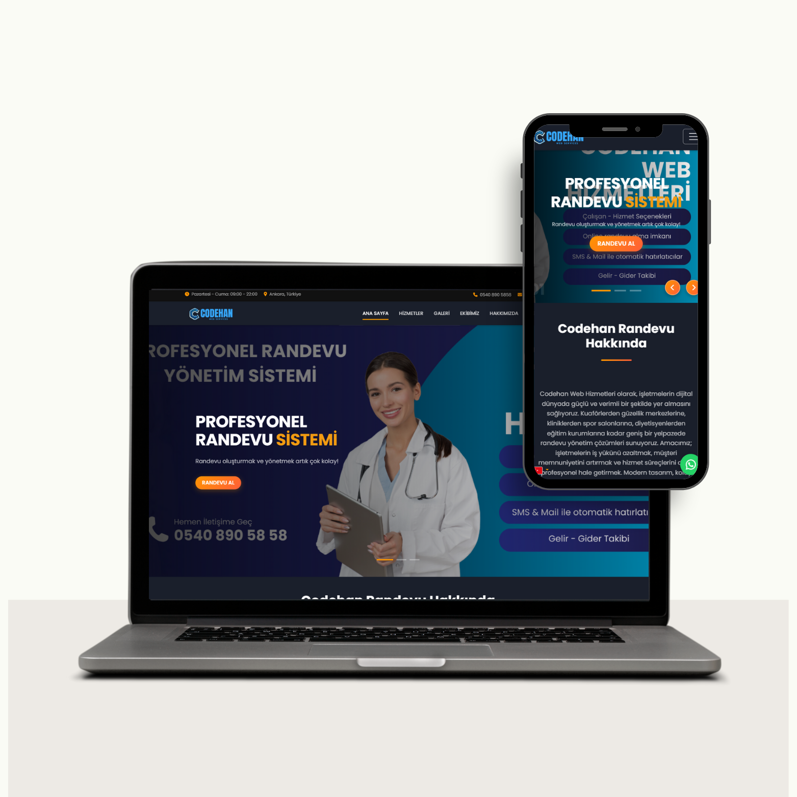 Randevu Yazılımı & Kurumsal Site