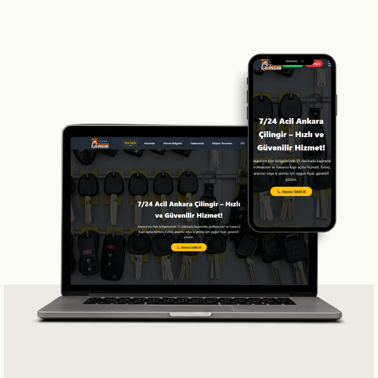 Çilingir Kurumsal Site